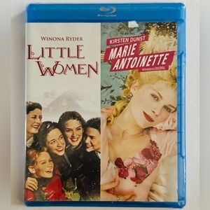 Little Women and Marie Antoinette Sealed BluRay DVD Winona Ryder/Kirsten Dunst